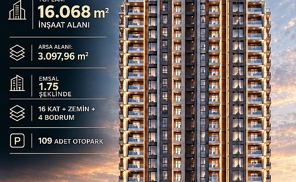 PENDİK E-5’TE KATKARŞILIĞI RUHSATLI ARSA